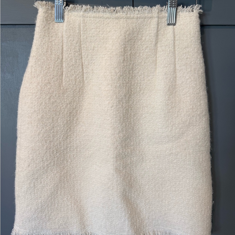 Club Monaco Cream Pencil Skirt size 00